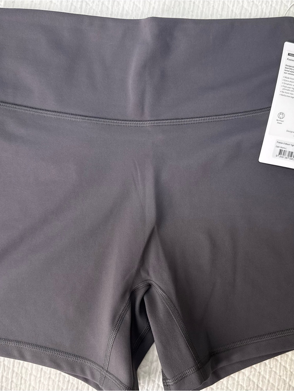 NWT- LSKD Fusion X-Short Tight - Dark Storm